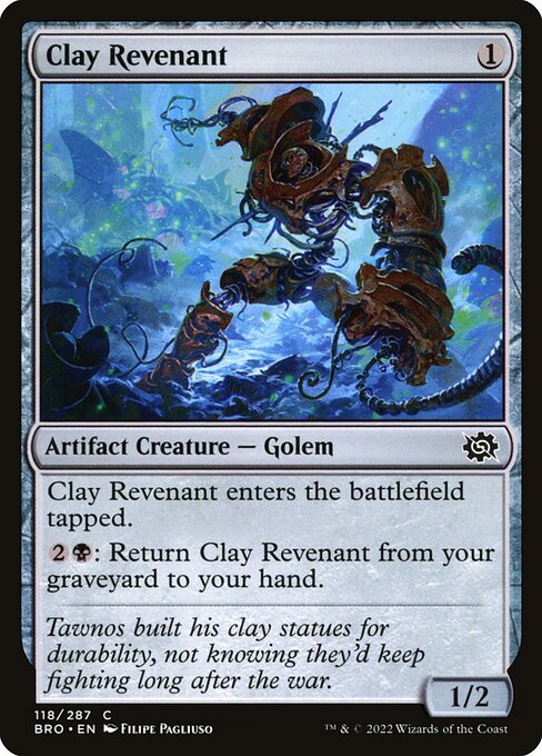 Clay Revenant - The Brothers' War - C - 118