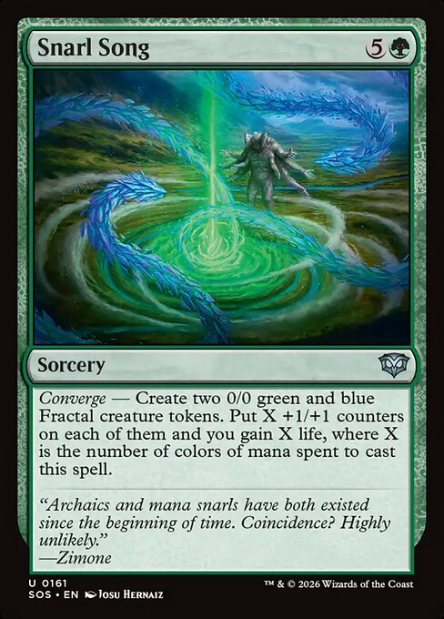 Snarl Song - Secrets of Strixhaven - U - 161