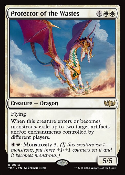 Protector of the Wastes - Commander: Tarkir: Dragonstorm - R - 14