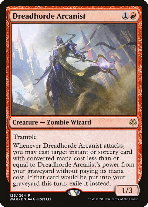 Dreadhorde Arcanist - War of the Spark - R - 125