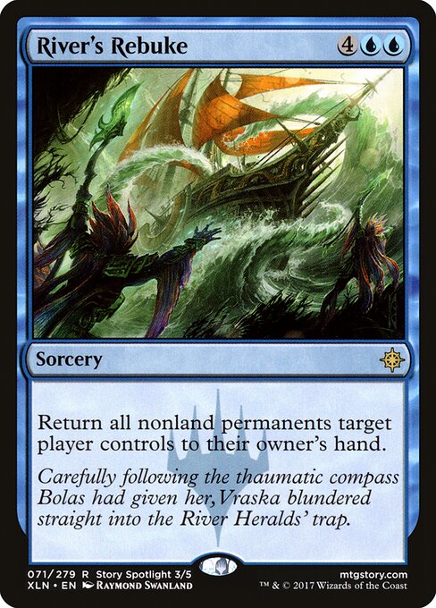River's Rebuke - Ixalan - R - 71