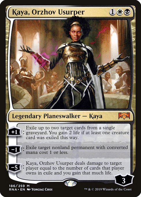 Kaya, Orzhov Usurper - Ravnica Allegiance - M - 186