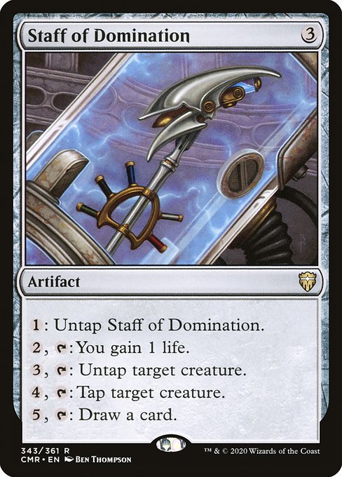 Staff of Domination - Commander Legends - R - 343