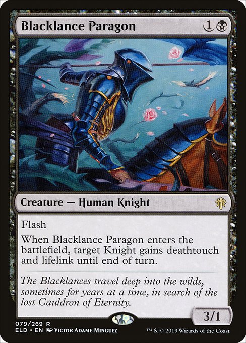Blacklance Paragon - Throne of Eldraine - R - 79