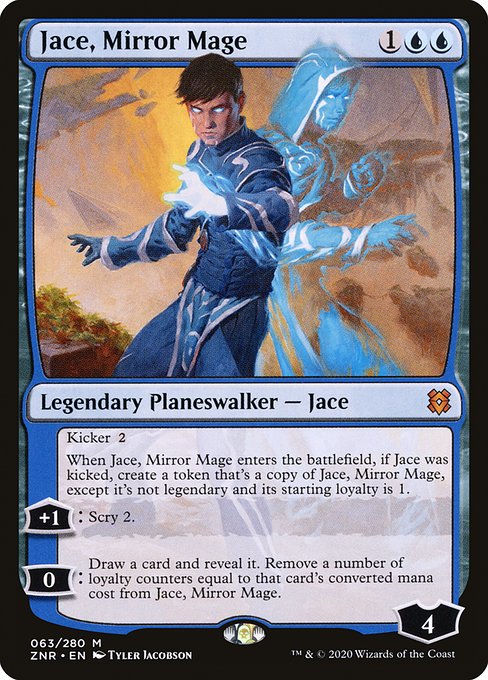 Jace, Mirror Mage - Zendikar Rising - M - 63