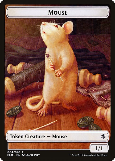 Mouse Token - Throne of Eldraine - T - 4