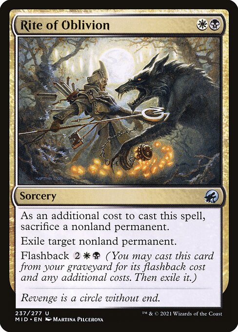 Rite of Oblivion - Innistrad: Midnight Hunt - U - 237