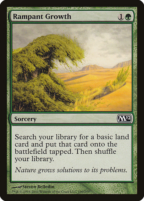 Rampant Growth - Magic 2012 (M12) - C - 190