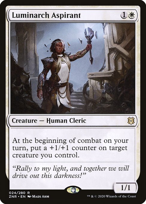Luminarch Aspirant - Zendikar Rising - R - 24