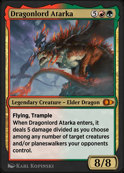 Dragonlord Atarka - Prerelease Cards - M - 216