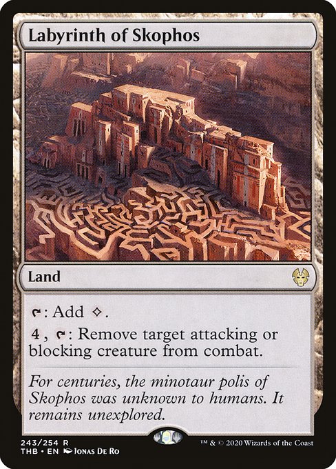 Labyrinth of Skophos - Theros Beyond Death - R - 243