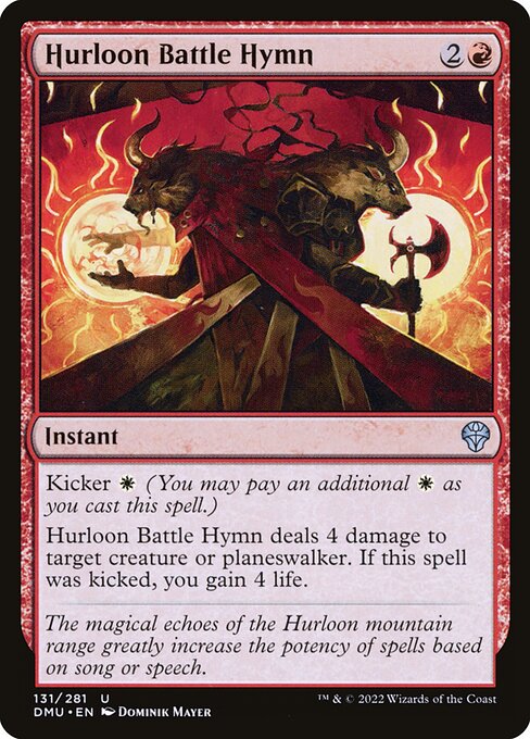 Hurloon Battle Hymn - Dominaria United - U - 131