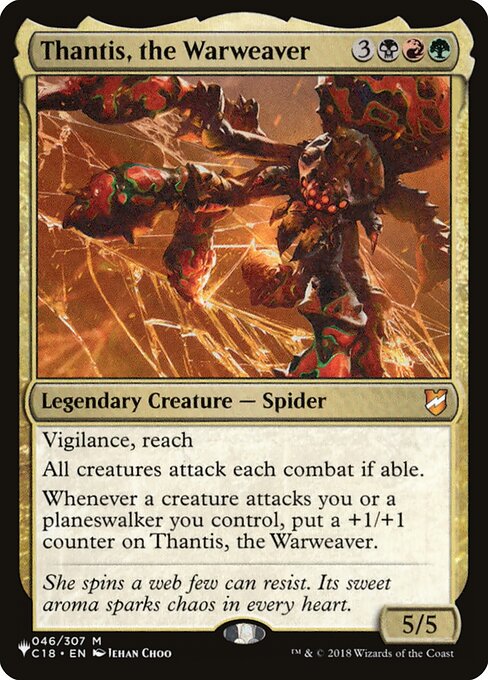 Thantis, the Warweaver - The List Reprints - M - 046/307