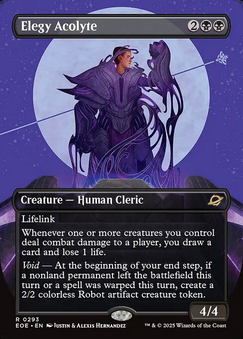 Elegy Acolyte (Borderless) - Edge of Eternities - R - 293