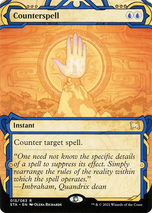 Counterspell (JP Alternate Art) - Strixhaven: Mystical Archives - R - 78