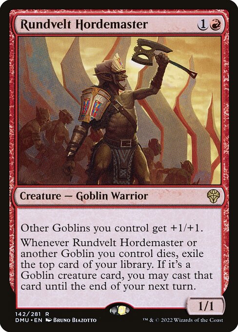 Rundvelt Hordemaster - Dominaria United - R - 142