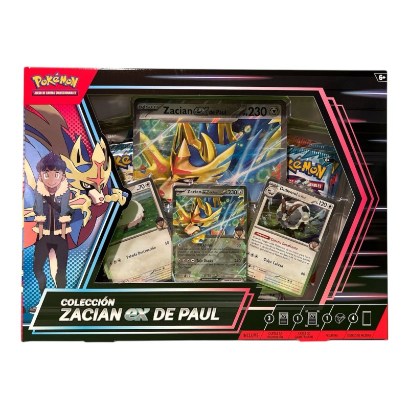 Coleccion Zacian ex de Paul Español Spanish