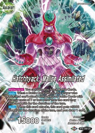 Dr.Lychee & Hatchhyack // Hatchhyack, Malice Assimilated - Malicious Machinations - Uncommon - BT8-089