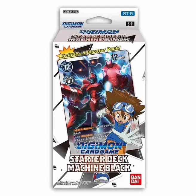 DIGIMON Starter Deck 05: Machine Black - Mexplay.com