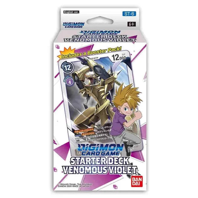 DIGIMON Starter Deck 06: Venomous Violet - Mexplay.com
