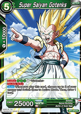 Super Saiyan Gotenks - Galactic Battle - Rare - BT1-070