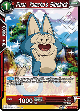 Puar, Yamcha's Sidekick - Rise of the Unison Warrior - Common - BT10-017