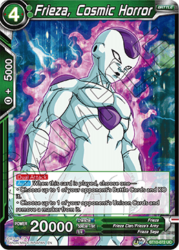 Frieza, Cosmic Horror - Rise of the Unison Warrior - Uncommon - BT10-072