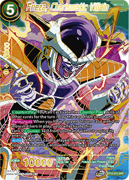 Frieza, Charismatic Villain (SPR) - Rise of the Unison Warrior - Special Rare - BT10-075