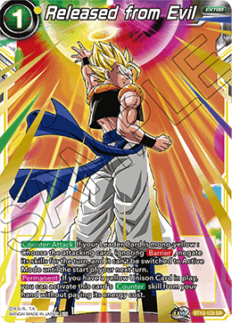 Released from Evil - Rise of the Unison Warrior - Super Rare - BT10-123