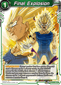 Final Explosion - Vermilion Bloodline - Rare - BT11-089