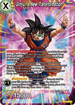 Ginyu, a New Transformation - Vicious Rejuvenation - Super Rare - BT12-088