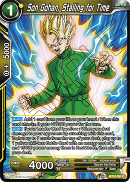 Son Gohan, Stalling for Time - Vicious Rejuvenation - Common - BT12-091