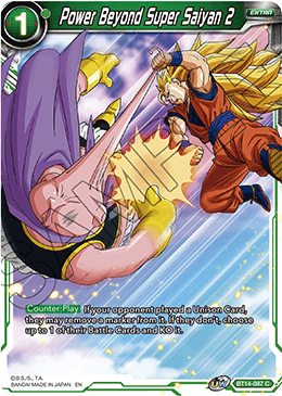 Power Beyond Super Saiyan 2 - Cross Spirits - Common - BT14-087