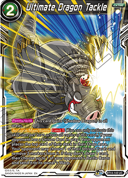 Ultimate Dragon Tackle - Cross Spirits - Uncommon - BT14-143
