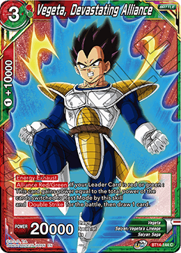 Vegeta, Devastating Alliance - Cross Spirits - Common - BT14-144