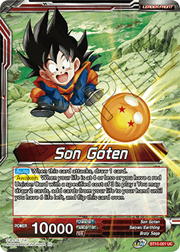 Son Goten // SS Son Goten, Kamehameha Miracle - Saiyan Showdown - Uncommon - BT15-001