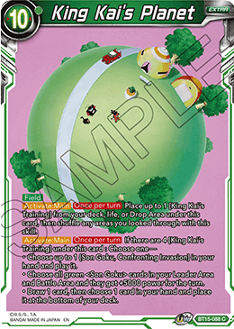 King Kai's Training (Revision) - 5th Anniversary Set - Common - BT15-089