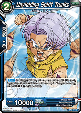 Unyielding Spirit Trunks - Union Force - Common - BT2-044