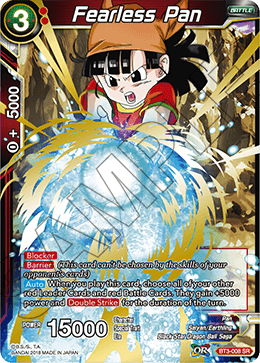 Fearless Pan - Cross Worlds - Super Rare - BT3-008