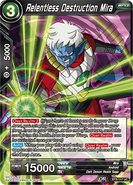 Relentless Destruction Mira - Cross Worlds - Uncommon - BT3-117