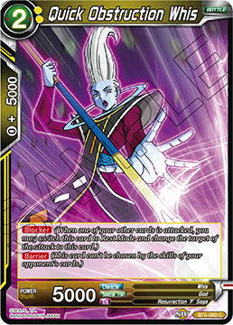Quick Obstruction Whis - Miraculous Revival - Common - BT5-090