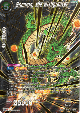 Shenron, the Wishgranter (SPR) - Miraculous Revival - Special Rare - BT5-110