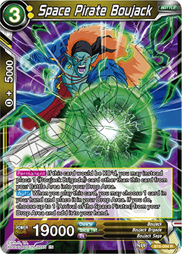 Space Pirate Boujack - Destroyer Kings - Rare - BT6-094