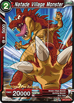 Natade Village Monster - Assault of the Saiyans Pre-Release Cards - Common - BT7-018_PR