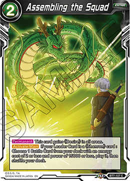 Assembling the Squad - Judge Promotion Cards - Promo - BT7-107