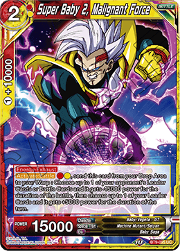 Super Baby 2, Malignant Force - Universal Onslaught - Uncommon - BT9-095