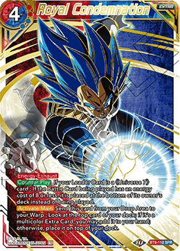 Royal Condemnation (SPR) - Universal Onslaught - Special Rare - BT9-110