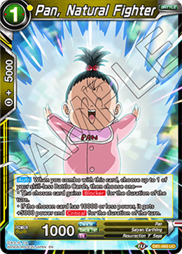 Pan, Natural Fighter (Reprint) - Battle Evolution Booster - Uncommon - DB1-065