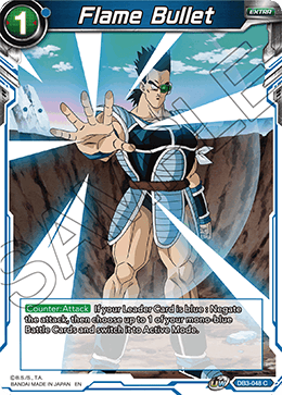 Flame Bullet - Draft Box 06 - Giant Force - Common - DB3-048