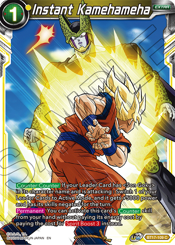 Instant Kamehameha - Ultimate Squad - Common - BT17-109